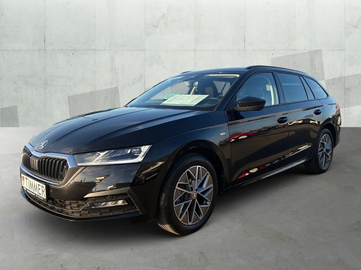 Skoda Octavia Combi 2.0 TDI DSG TOUR +AHK +LED +ACC +NAVI +LM + Schwarz - 2