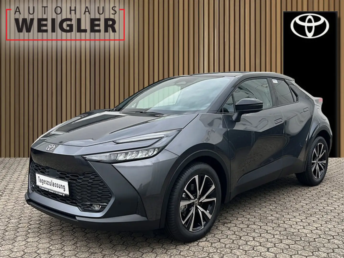 Toyota C-HR Hybrid 2.0 FWD Teamplayer Gris - 1