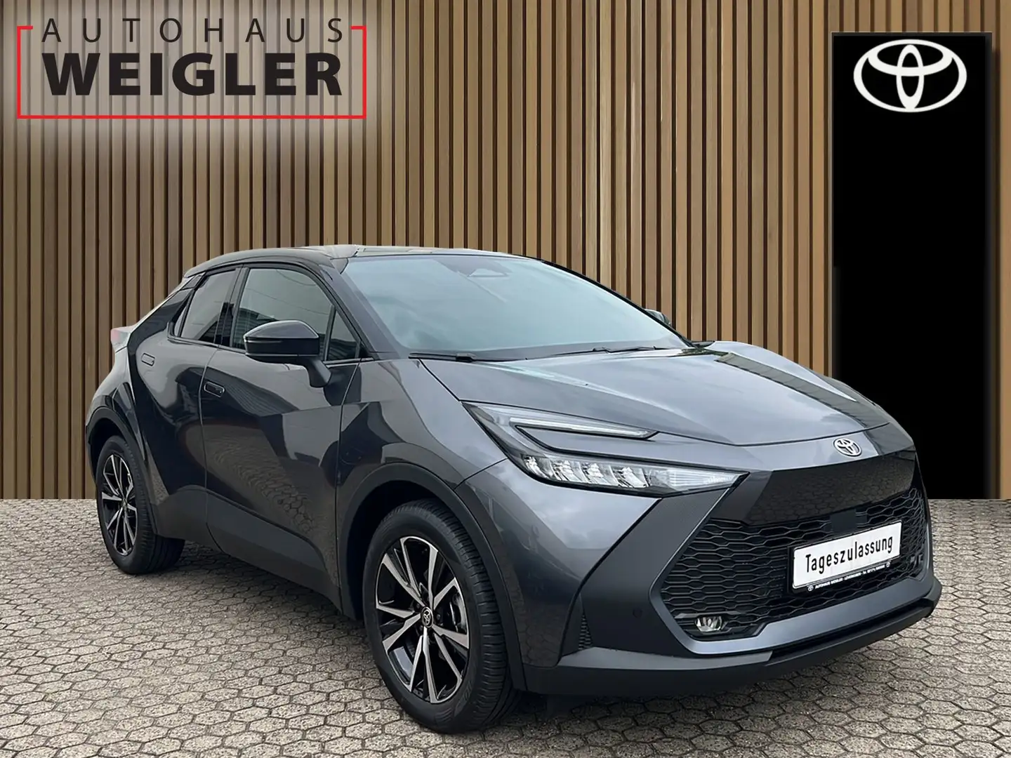 Toyota C-HR Hybrid 2.0 FWD Teamplayer Gris - 2