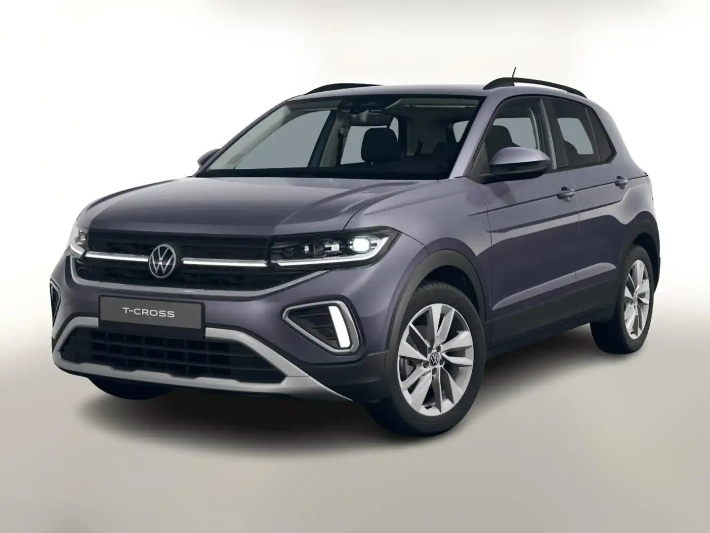 Volkswagen T-Cross DSG Matrix 2ZKlima PrivG Kam 17Z R2D SHZ 110 kW... Grau - 1