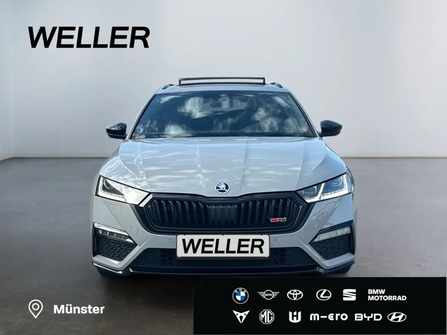 Skoda Octavia Combi 2.0 TSI DSG RS *Matrix*Pano*HUD*ACC* Grau - 2