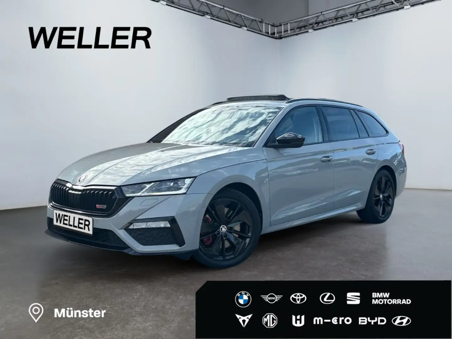 Skoda Octavia Combi 2.0 TSI DSG RS *Matrix*Pano*HUD*ACC* Grau - 1