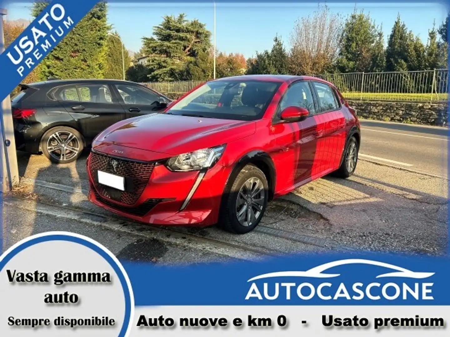 Peugeot e-208 208 motore elettrico 136 CV 5 porte Allure Rosso - 1