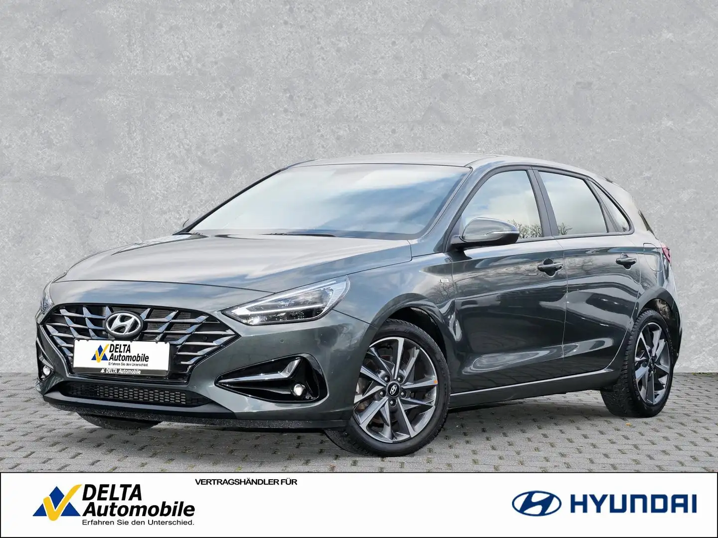 Hyundai i30 1.0 T-GDI 48V Trend LED Navi Paket Kamera Gris - 1