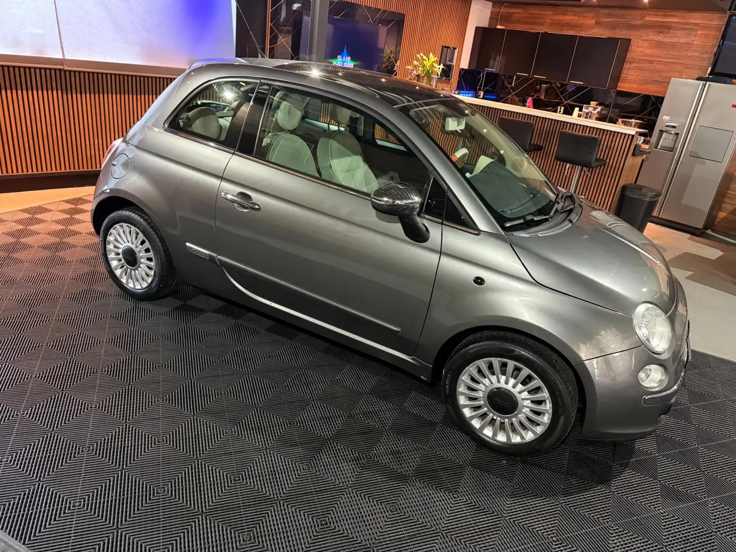 Fiat 500 1.2 Naked Gris - 2