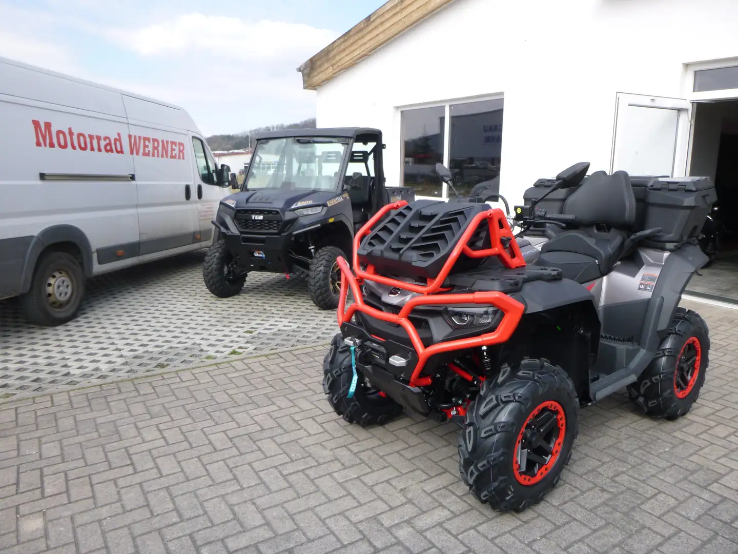 CFMOTO CForce 1000 CForce 1000 TOURING PRO ABS MUD Version Gris - 1