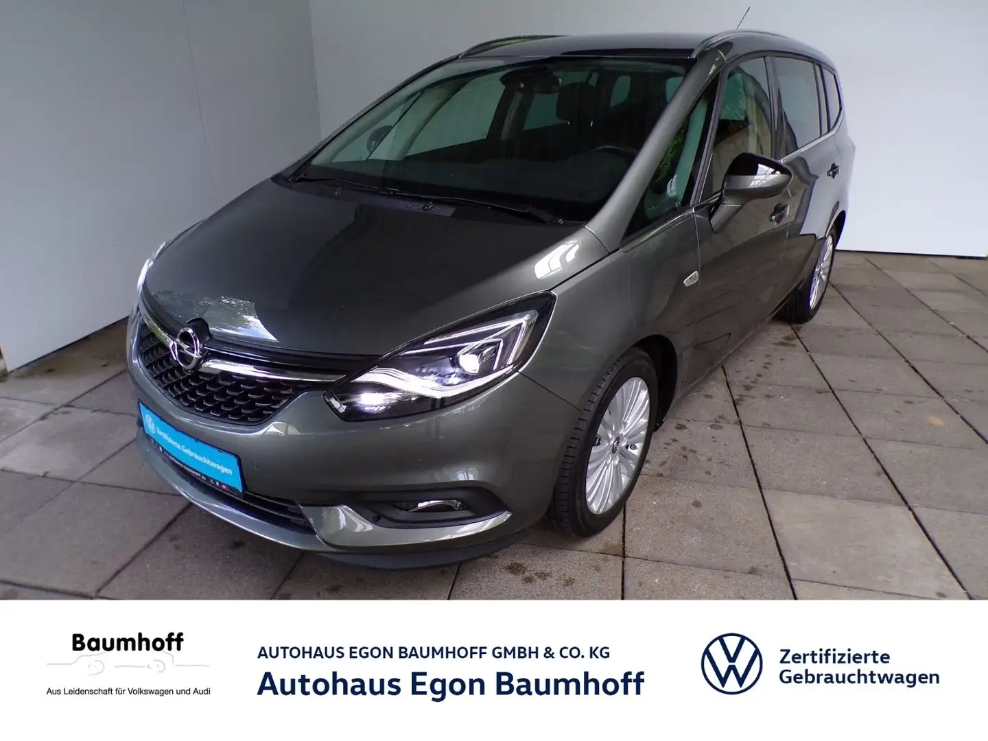 Opel Zafira ZAFIRA 1.4 TURBO ON / 7-SITZER+KAMERA+SITZHZG Grau - 1