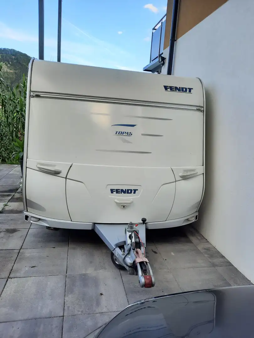 Caravans-Wohnm Fendt Topas 520 Weiß - 1