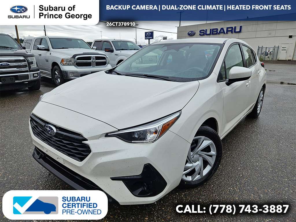 2025 Subaru Impreza Convenience | AWD | Heated Front Seats