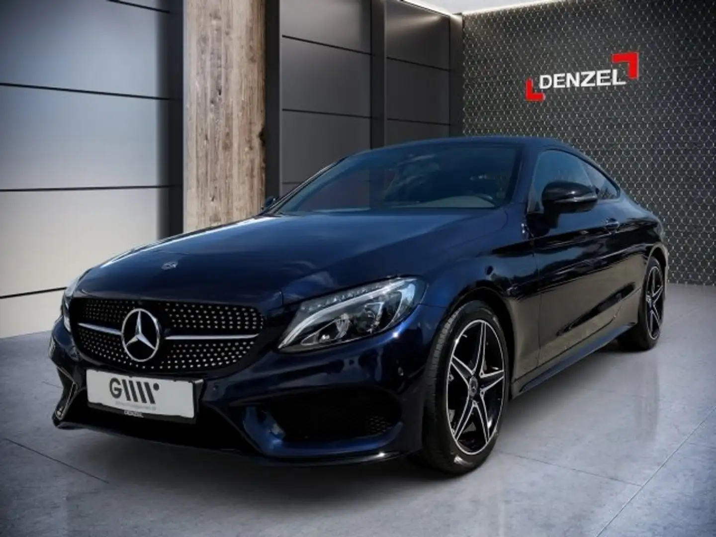 Mercedes-Benz C 250 d Coupe Blau - 1