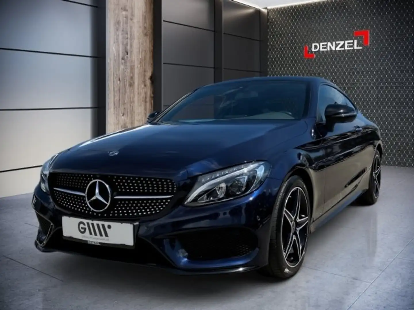 Mercedes-Benz C 250 d Coupe Blau - 2