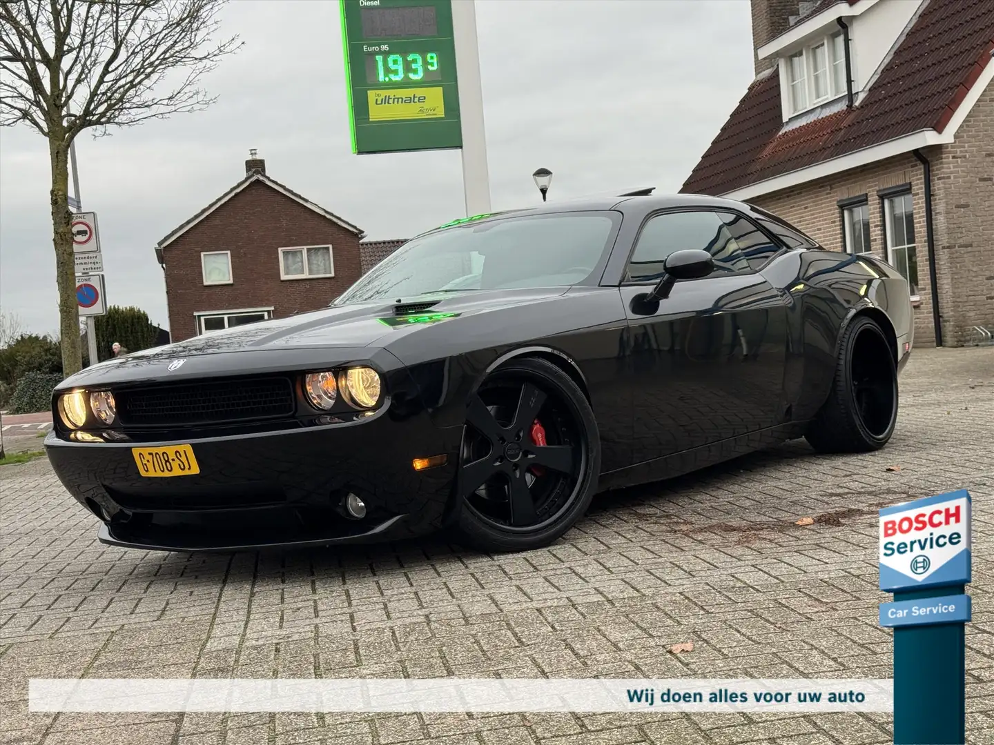 Dodge Challenger SRT8 6.1 V8 Hemi Supercharger / Schuif/Kantel / St Zwart - 1