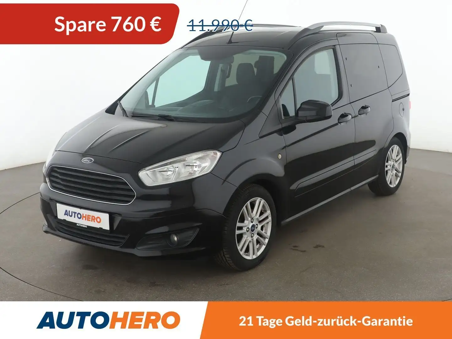 Ford Tourneo 1.0 EcoBoost Titanium*TEMPO*PDC*KLIMA*GARANTIE* Schwarz - 1