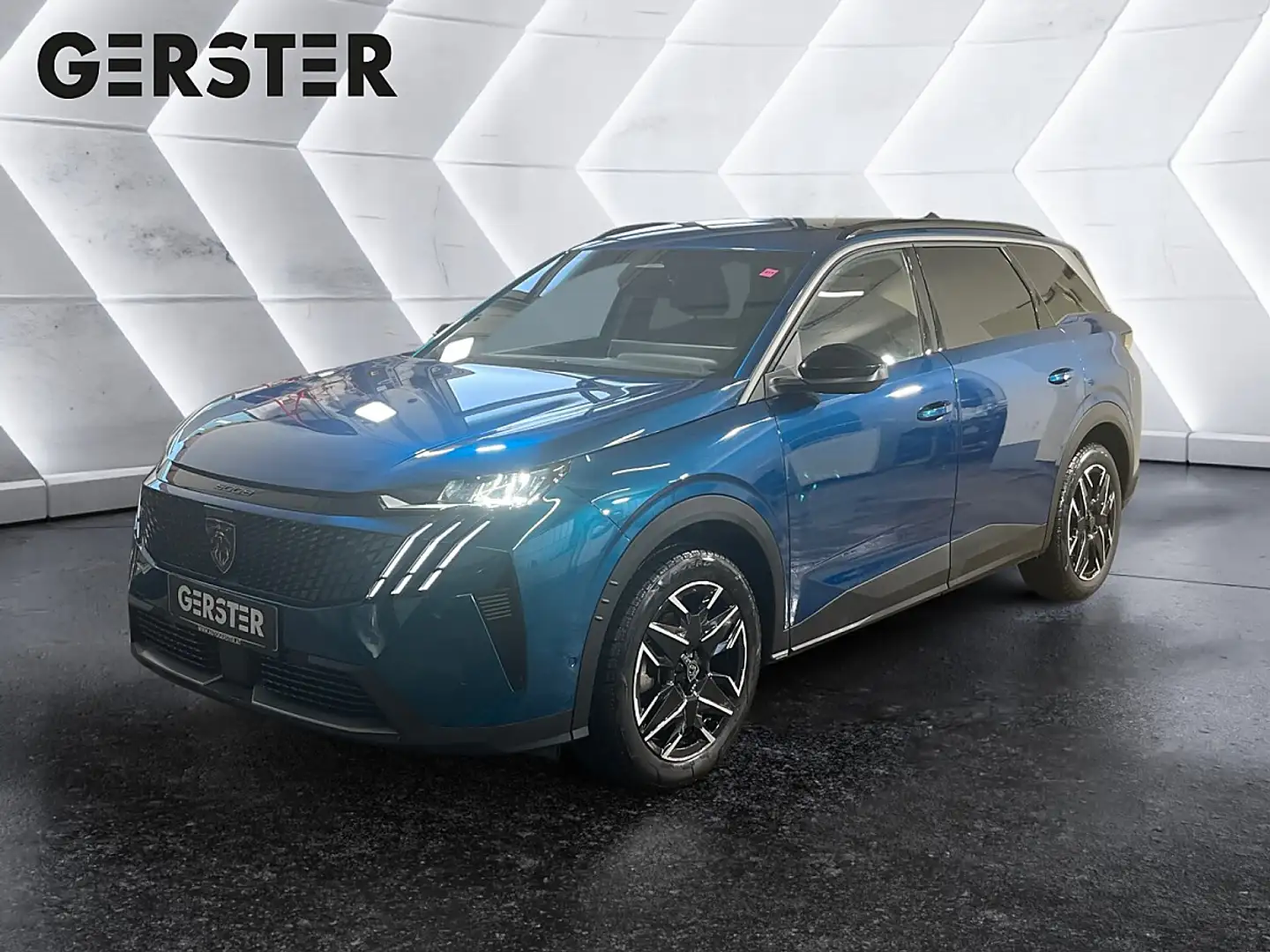 Peugeot 5008 mHEV 136 e-DCS6 Allure Aut. Blau - 1