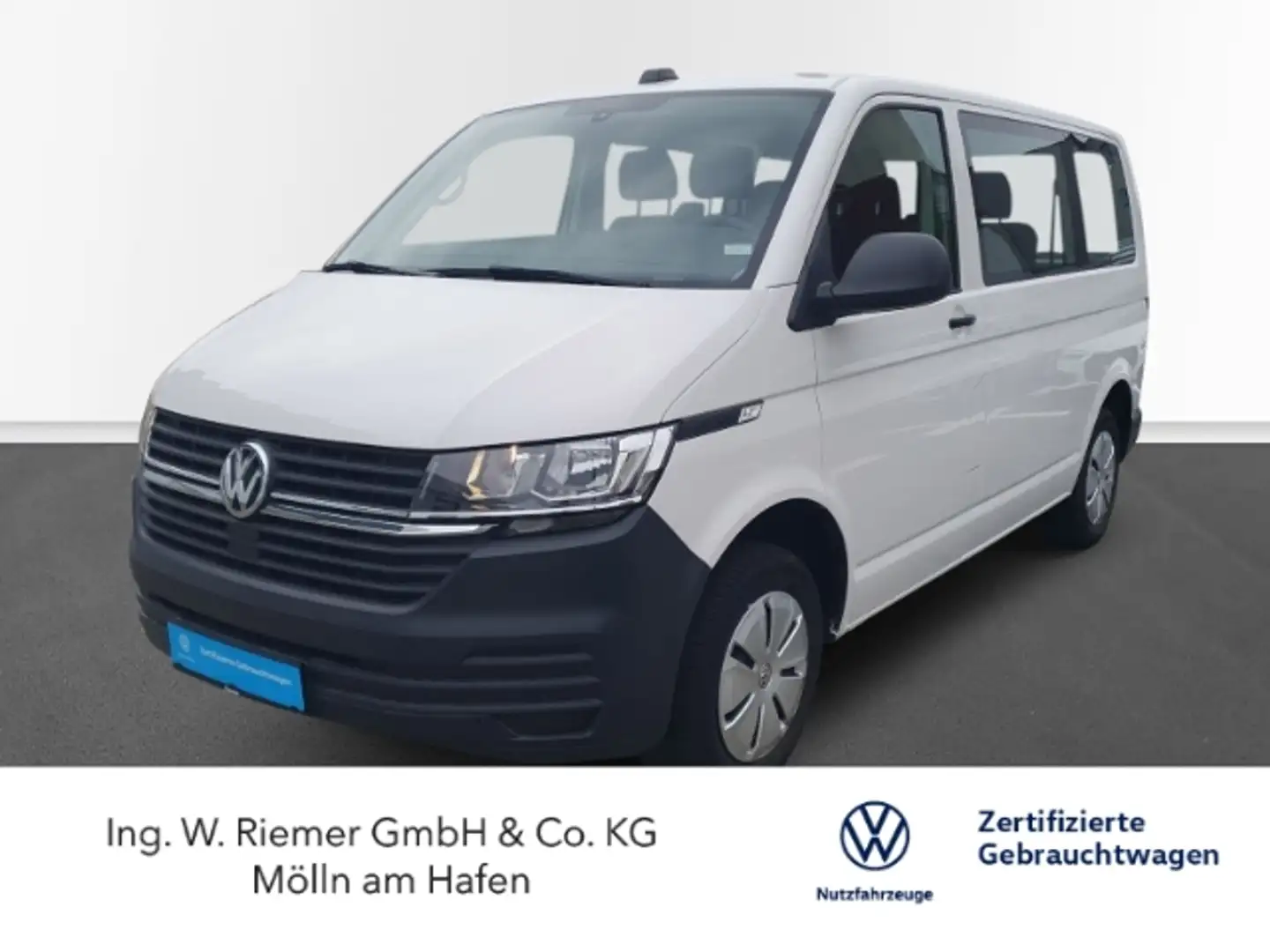 Volkswagen T6.1 Kombi 6-Sitzer AHK SHZ RKam Klima Bluetooth Alb - 1