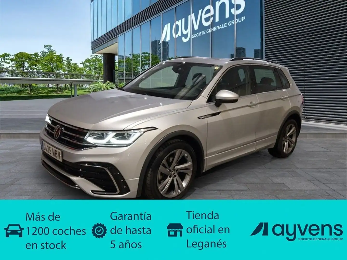 Volkswagen Tiguan 2.0TDI R-Line DSG 110kW Gris - 1
