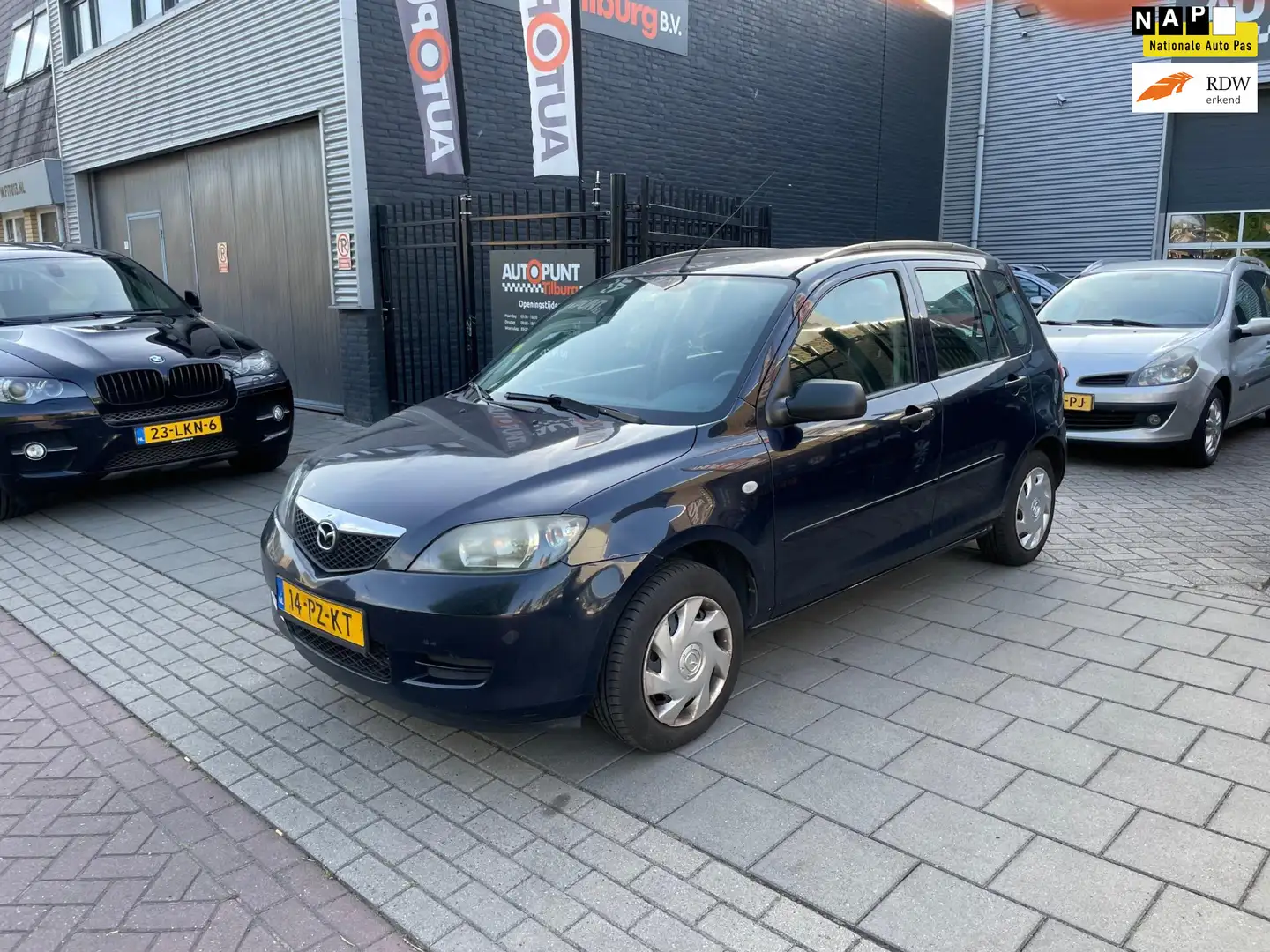 Mazda 2 1.4 Exclusive 1e Eigenaar! NAP APK Modrá - 1