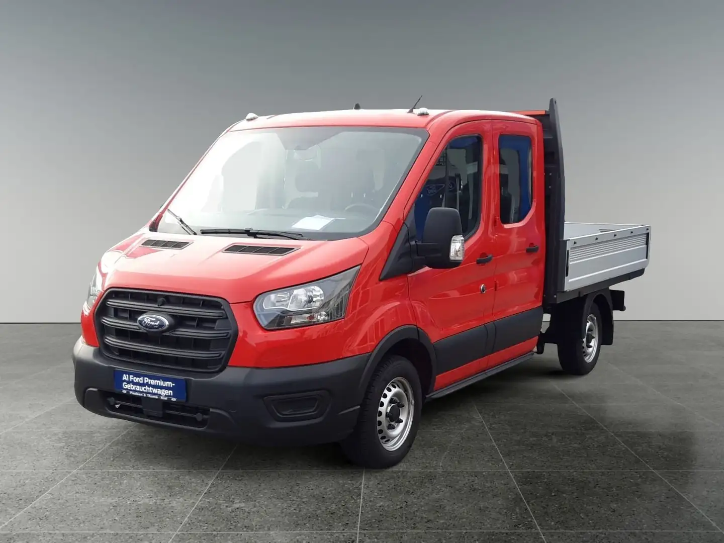 Ford Transit 310 L2 Doppelkabine Basis, AHK, GJR, sofort Verf. Rot - 1