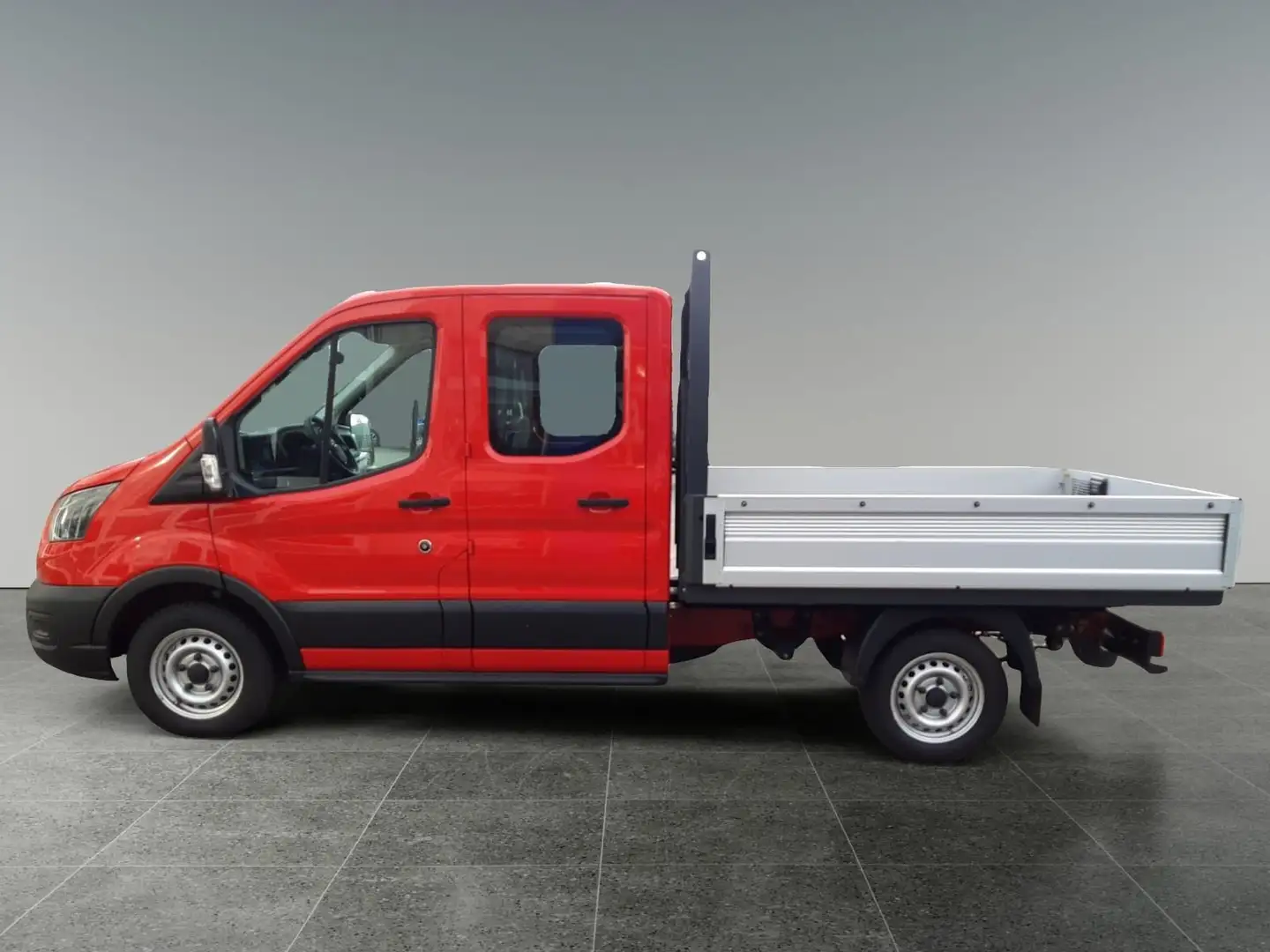 Ford Transit 310 L2 Doppelkabine Basis, AHK, GJR, sofort Verf. Rot - 2