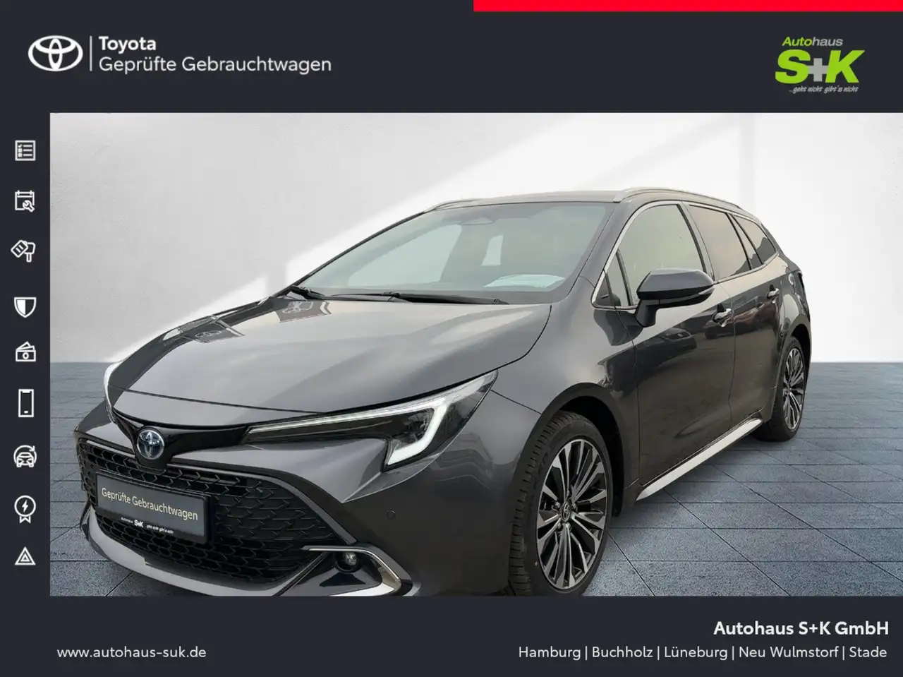 Toyota Corolla 1.8 Touring Sports Hybrid Team D*SHZ*LRHZ*KAMERA — миниатюра 1