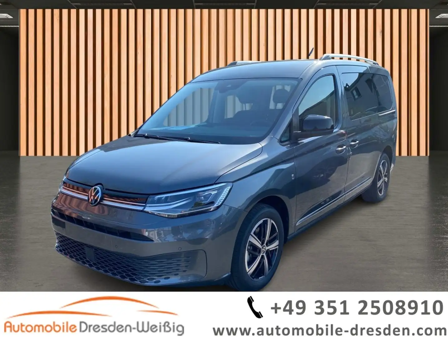 Volkswagen Caddy Maxi 1.5 TSI DSG Style*Navi*Kamera*7Sitze* Grau - 1