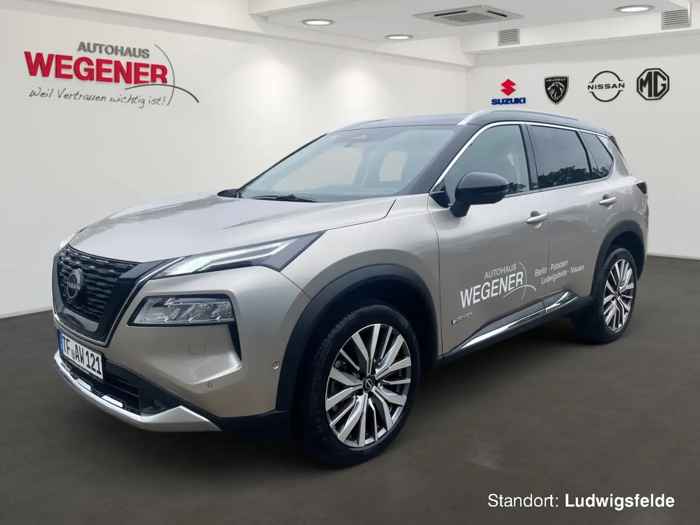 Nissan X-Trail X-TRAIL 1.5 VC-T e-POWER 204 PS 4x2 Tekna+ 5 Sit Silber - 1