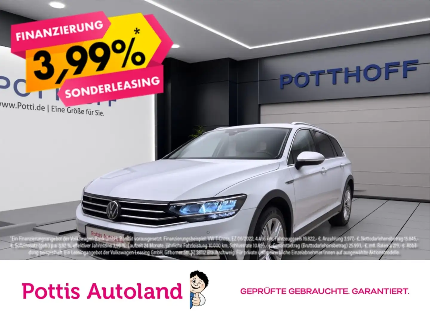 Volkswagen Passat Alltrack 2.0 TDI DSG 4M BUSINESS NAVI AHK KAMERA ACC Blanc - 1