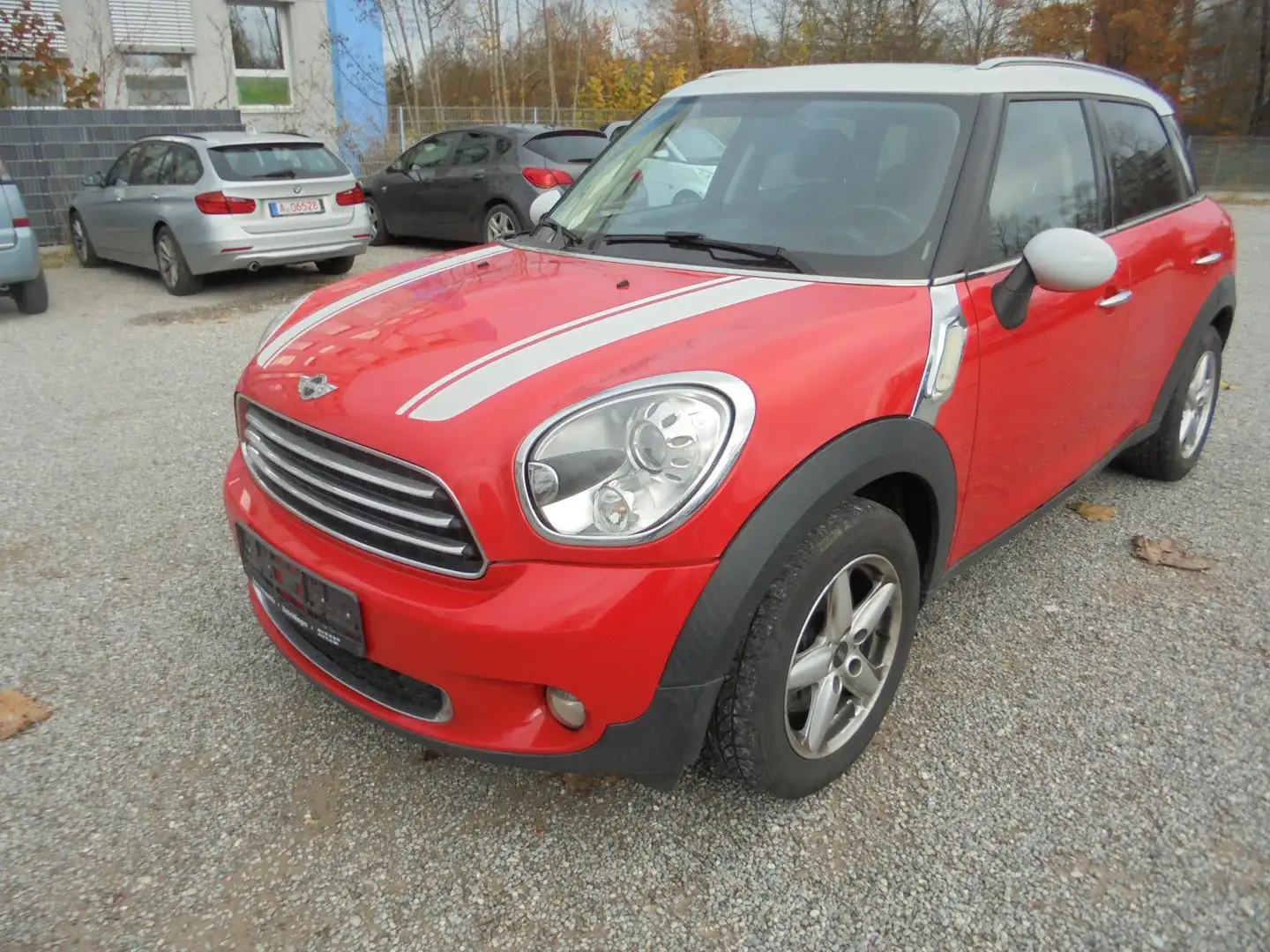 MINI Cooper D Countryman ~ Xenon ~ Teilleder ~ Alu ~ Red - 1