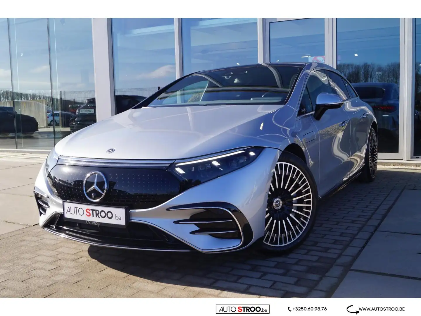 Mercedes-Benz EQS 350 AMG l FULL OPTION !!! Plateado - 1