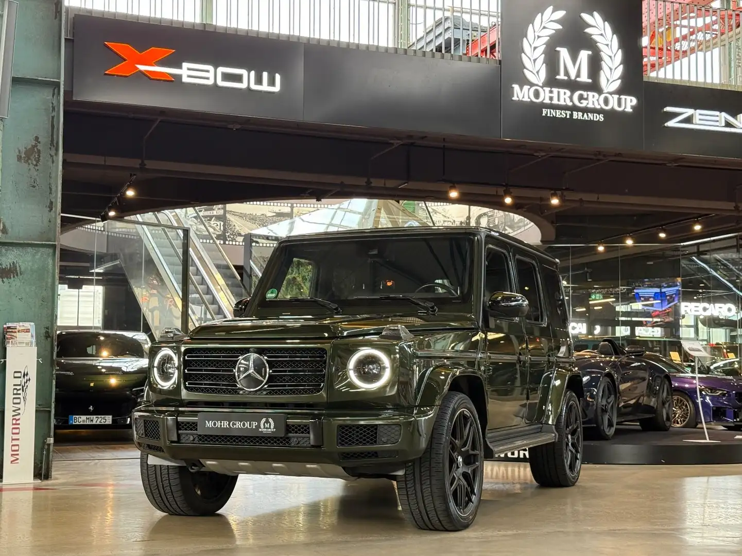 Mercedes-Benz G 500 / OLIVGRÜN / 22" AMG RÄDER / 360 KAMERA Grün - 1