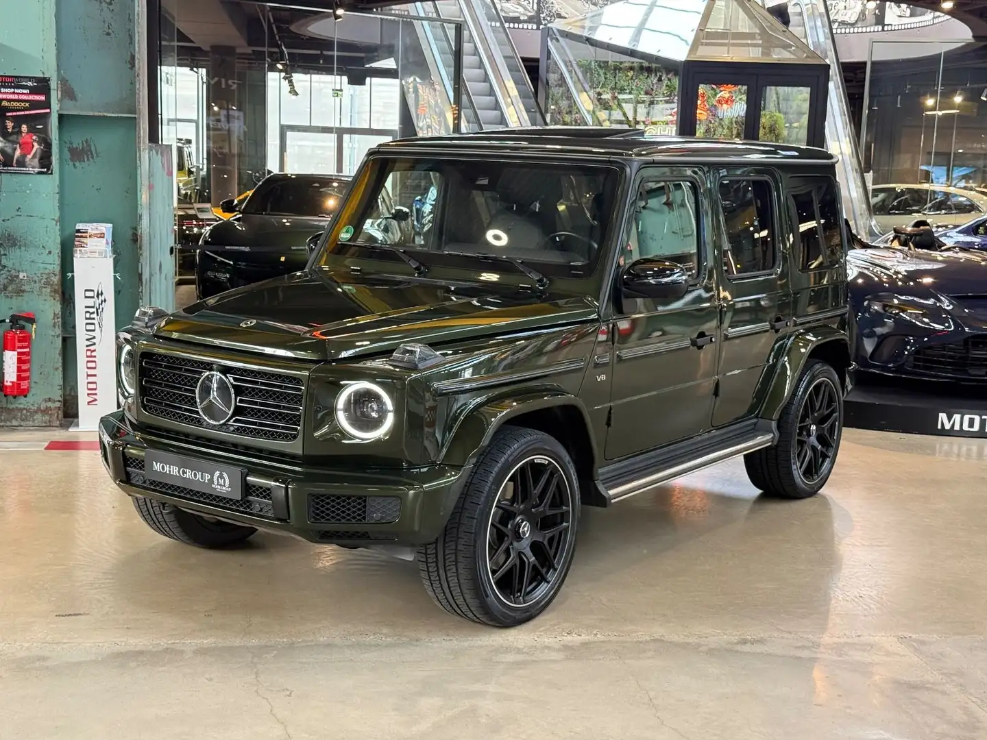 Mercedes-Benz G 500 / OLIVGRÜN / 22" AMG RÄDER / 360 KAMERA Grün - 2