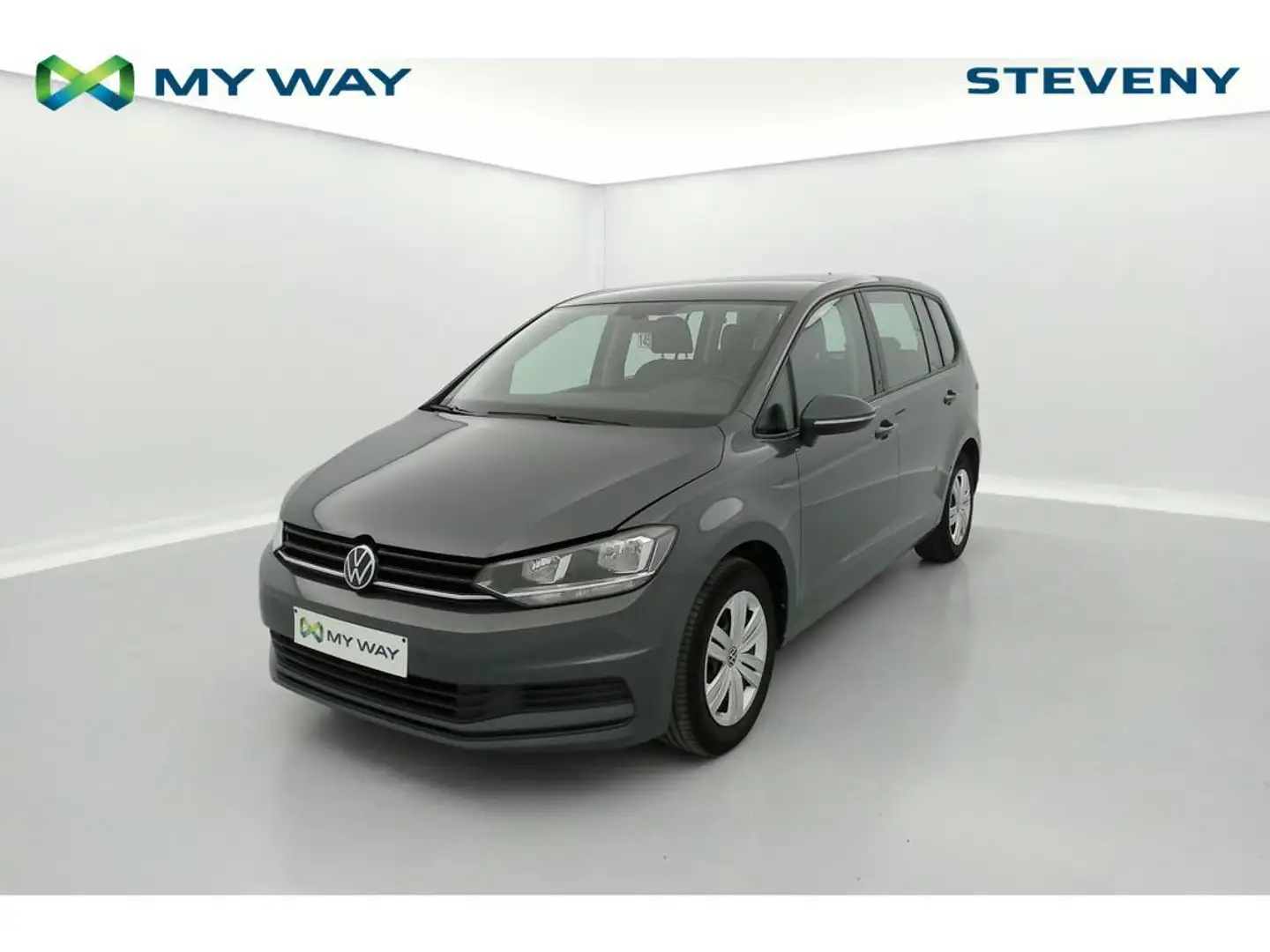 Volkswagen Touran Trendline 2.0TDI 85kW(115ch) DSG7 7 PLACES Gris - 1
