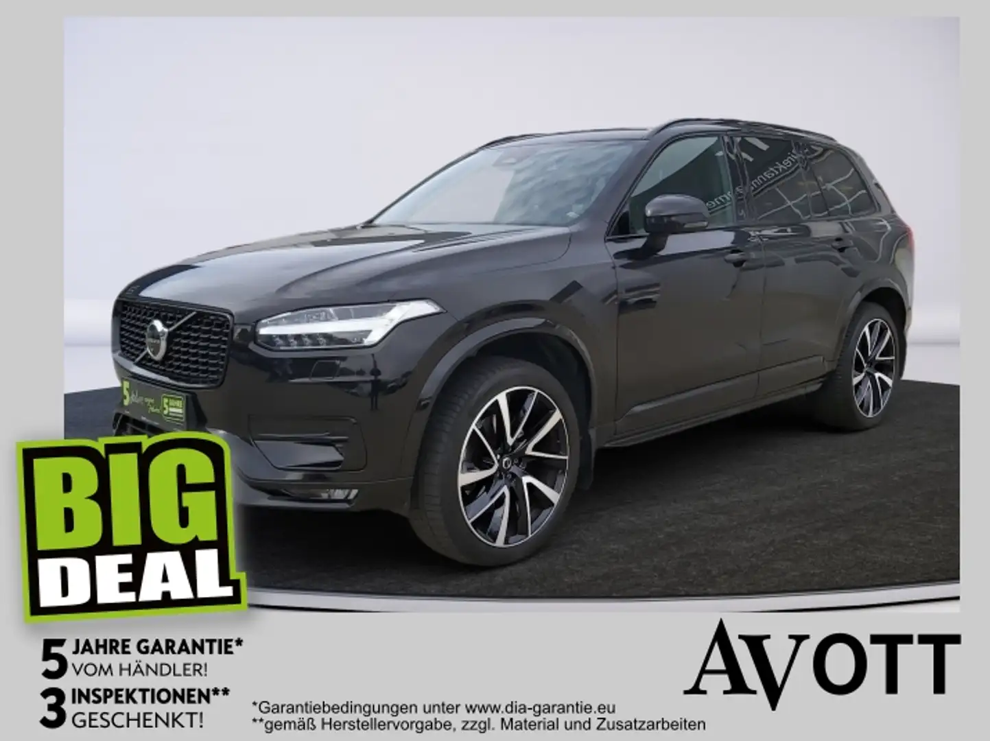 Volvo XC90 XC 90 B5 AWD Plus Dark 5-sitzer Schwarz - 1