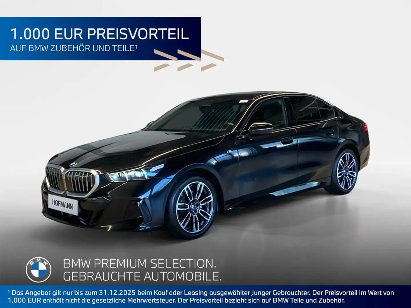 BMW 520 M Sport Schwarz - 1