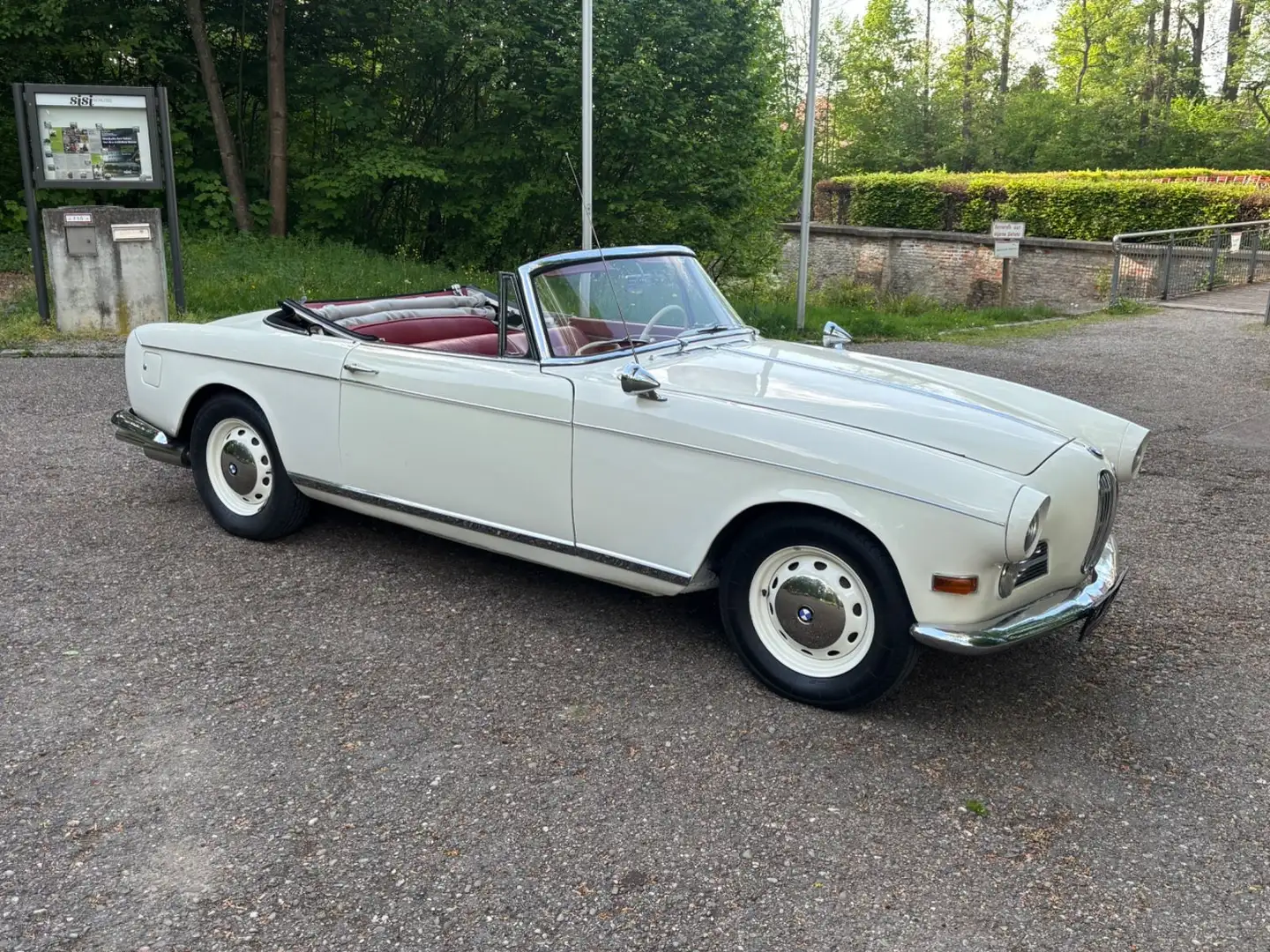 BMW 503 Cabriolet White - 1