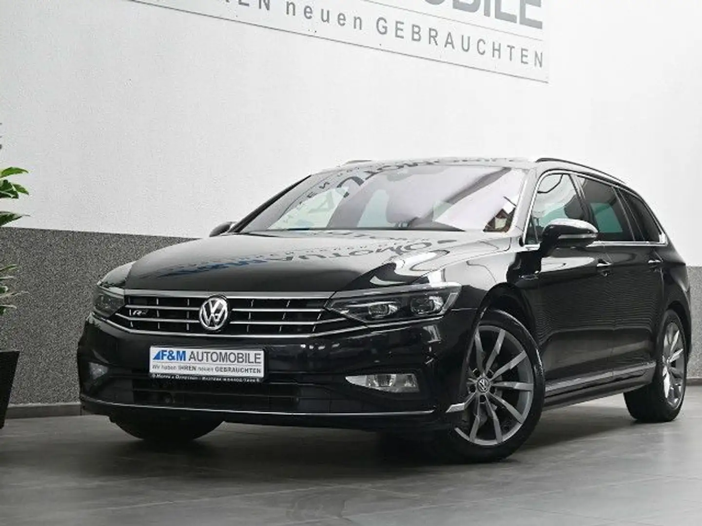 Volkswagen Passat Variant 2.0 TDI DSG R Line Navi Leder Pan Noir - 2