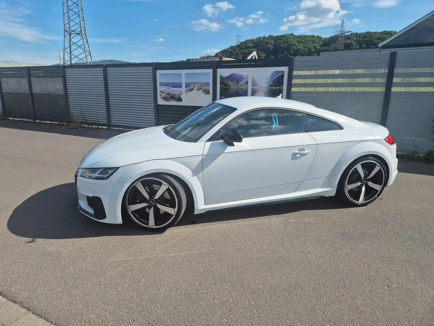 Audi TTS Coupe 2.0 tfsi quattro s-tronic Blanc - 2