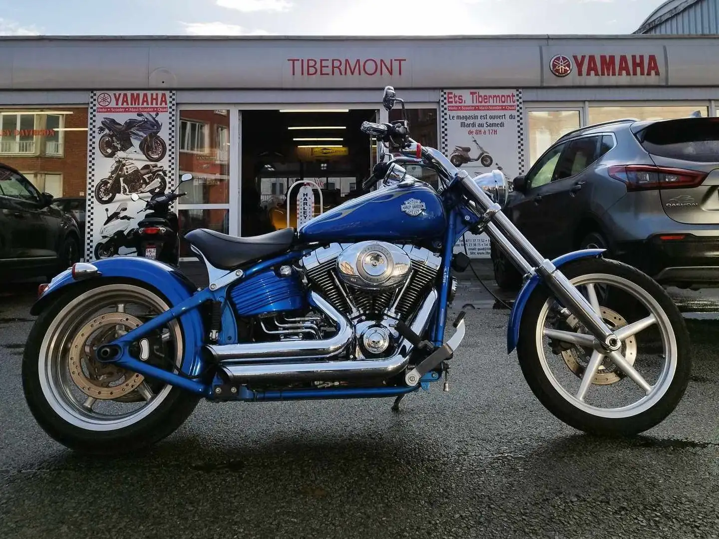 Harley-Davidson Rocker C S5F Albastru - 1