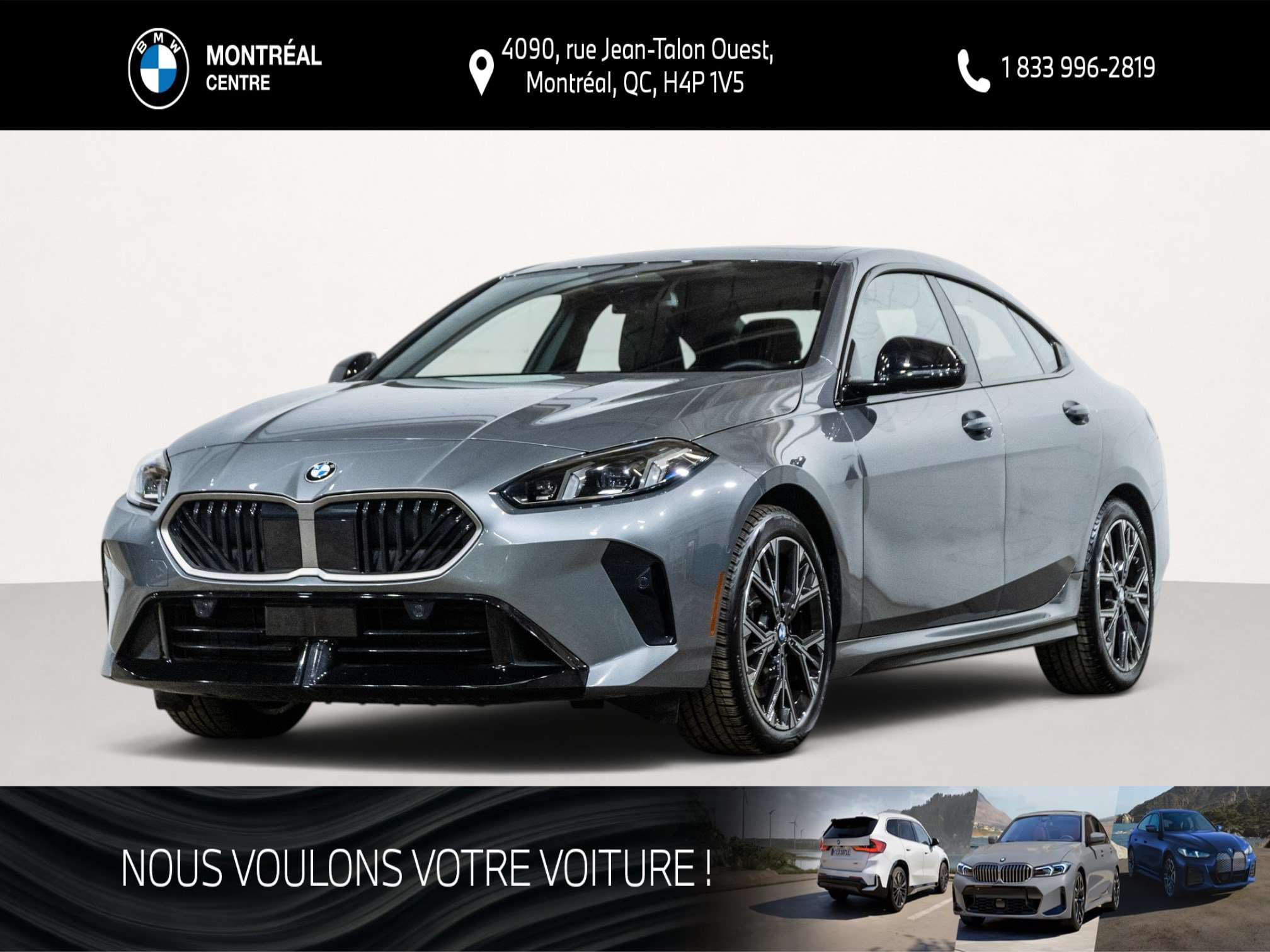 2026 BMW 2 Series 228 xDrive Gran Coupe | Extérieur M Sport | Accès Confort | Équipements | — photo 1