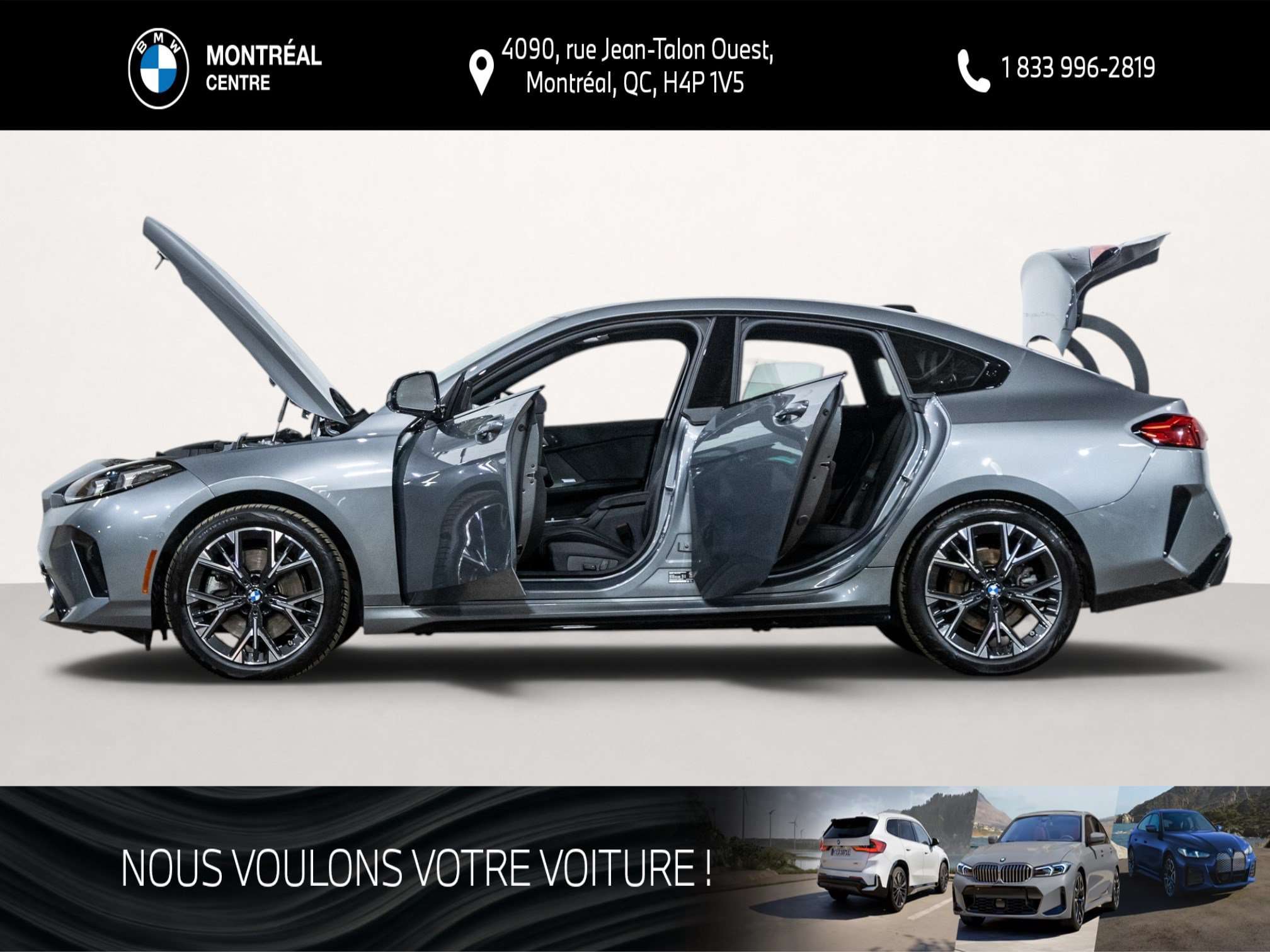 2026 BMW 2 Series 228 xDrive Gran Coupe | Extérieur M Sport | Accès Confort | Équipements | — photo 1