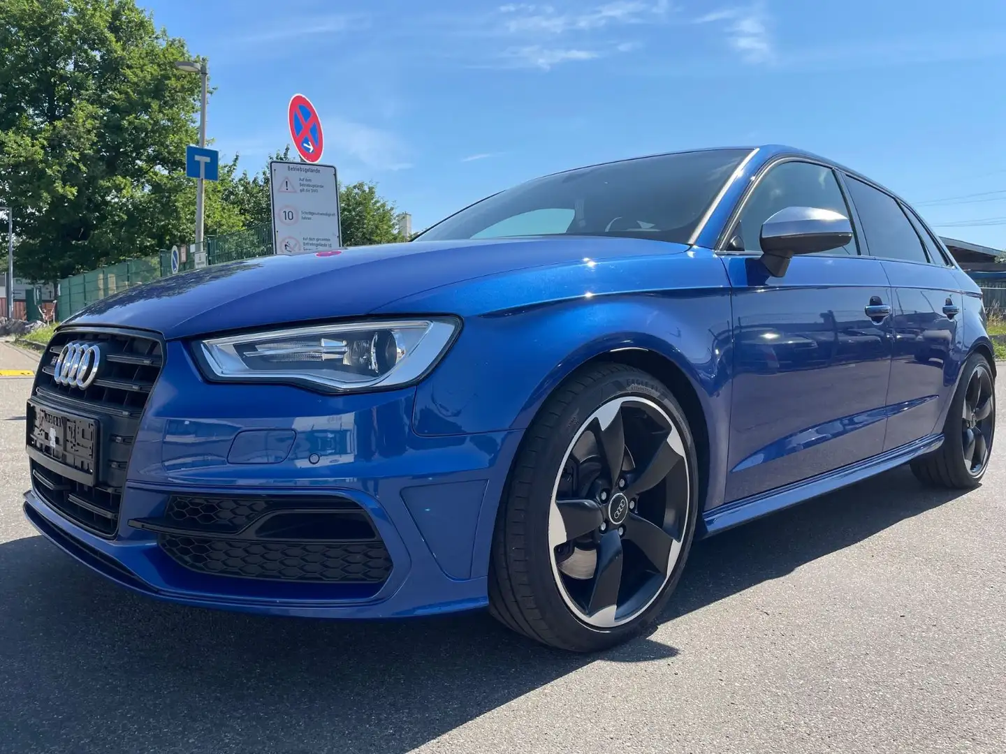 Audi S3 Sportback 2.0 TFSI quattro ATM 32000 Km Bleu - 1