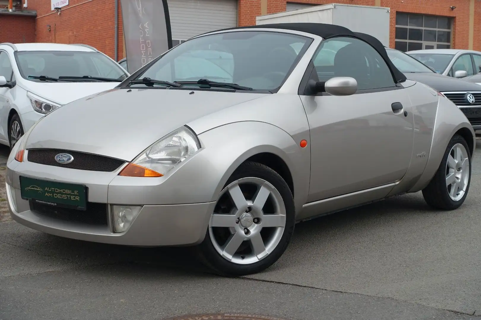 Ford Streetka Elegance Roadster 1.6*LEDER*KLIMA*TÜV N Silber - 2