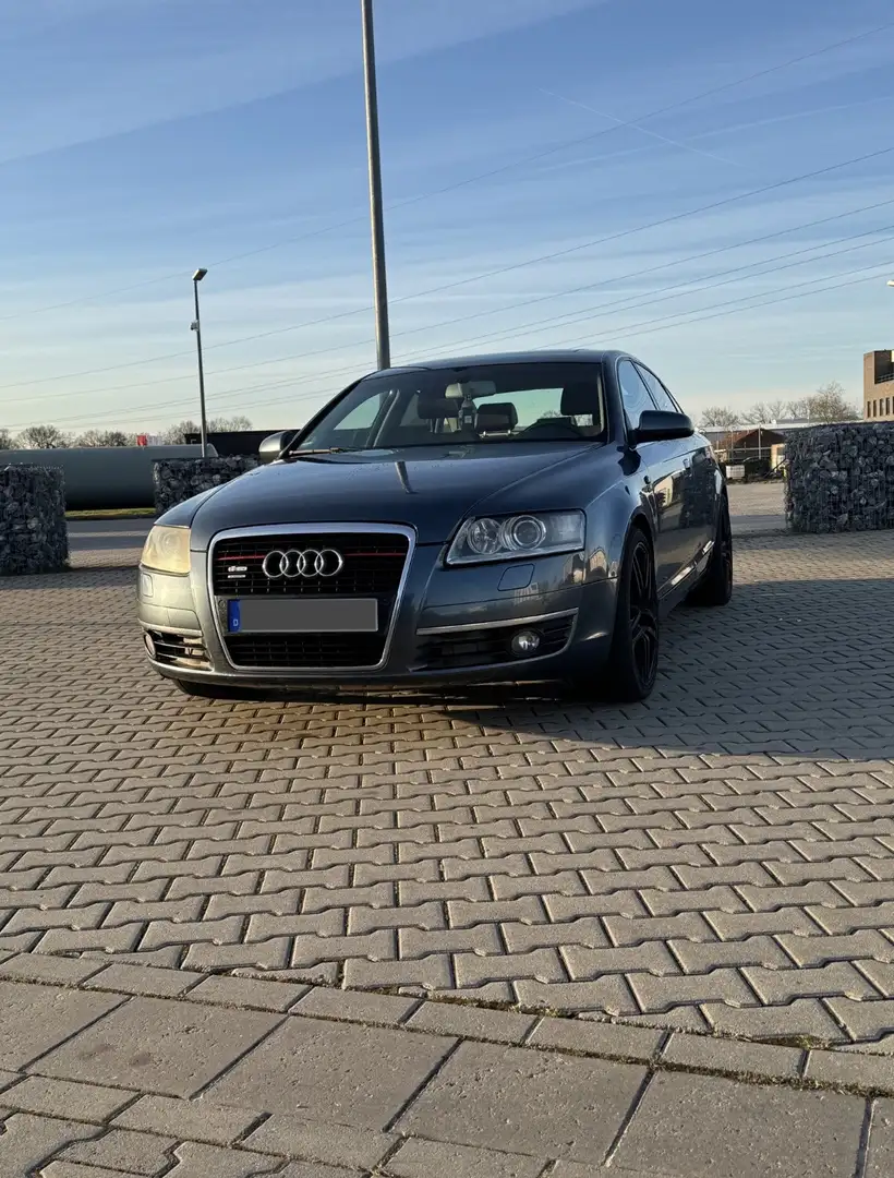 Audi A6 3.0 TDI S-Line Quattro Keyless TÜV 05/27 Gris - 2