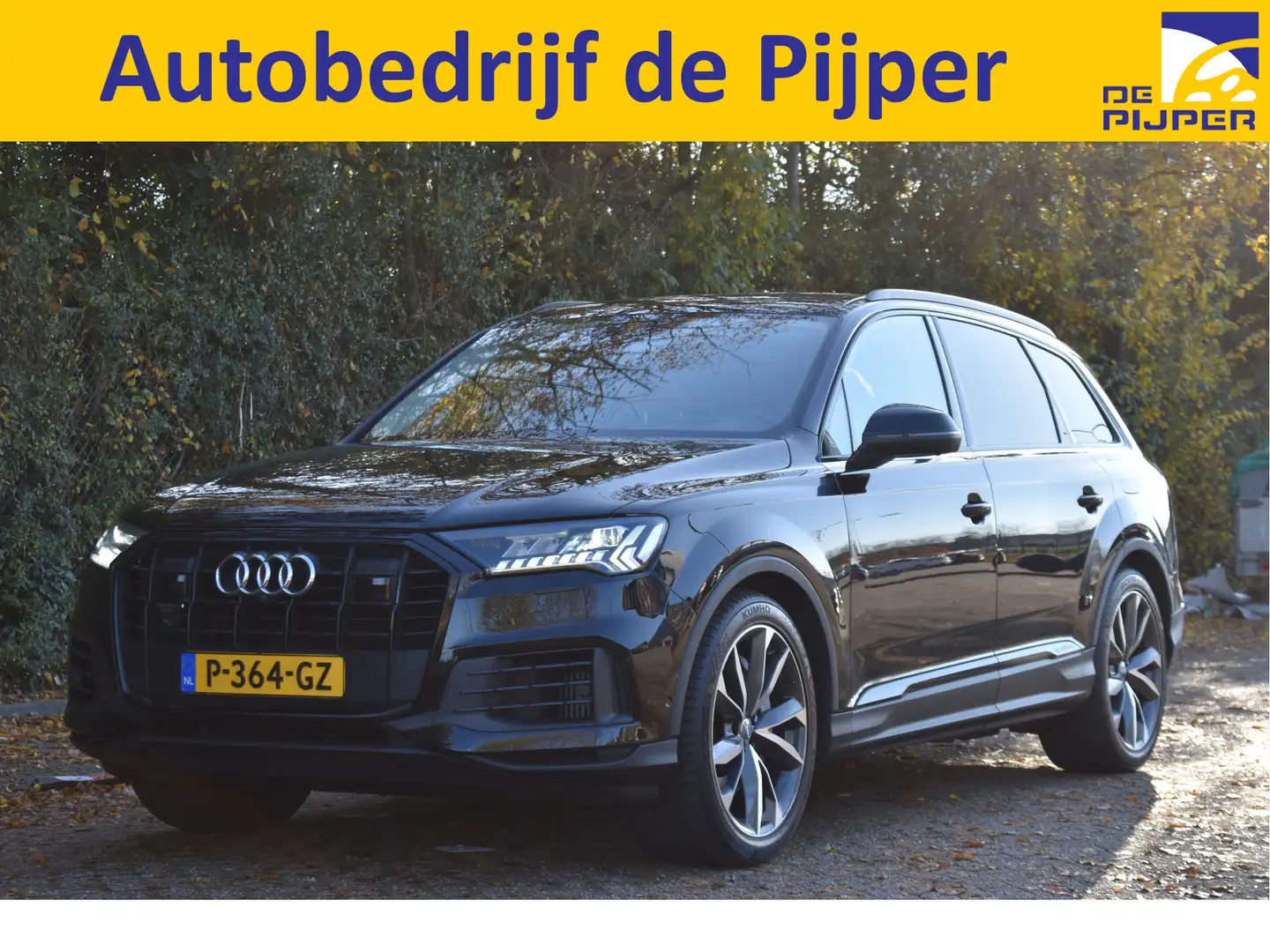 Audi Q7 55 TFSI quattro Pro Line PHEV 394 pk | Historie | Zwart - 1