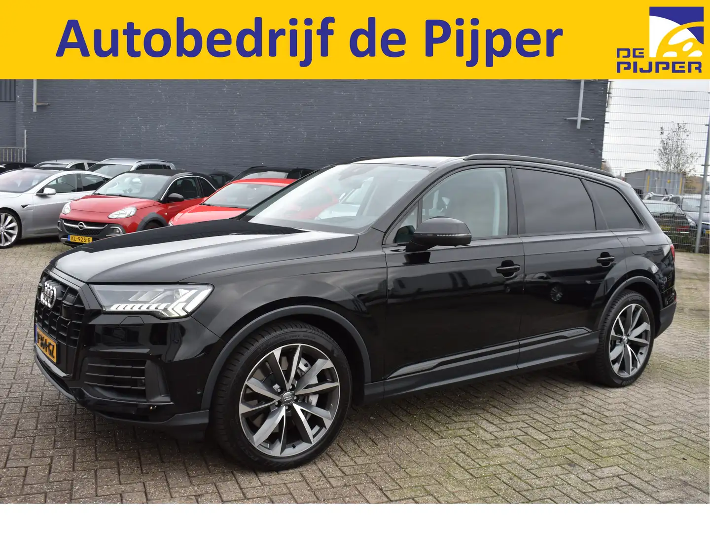 Audi Q7 55 TFSI quattro Pro Line,ELECTR WEGKLAPBARE TREKH, Schwarz - 1
