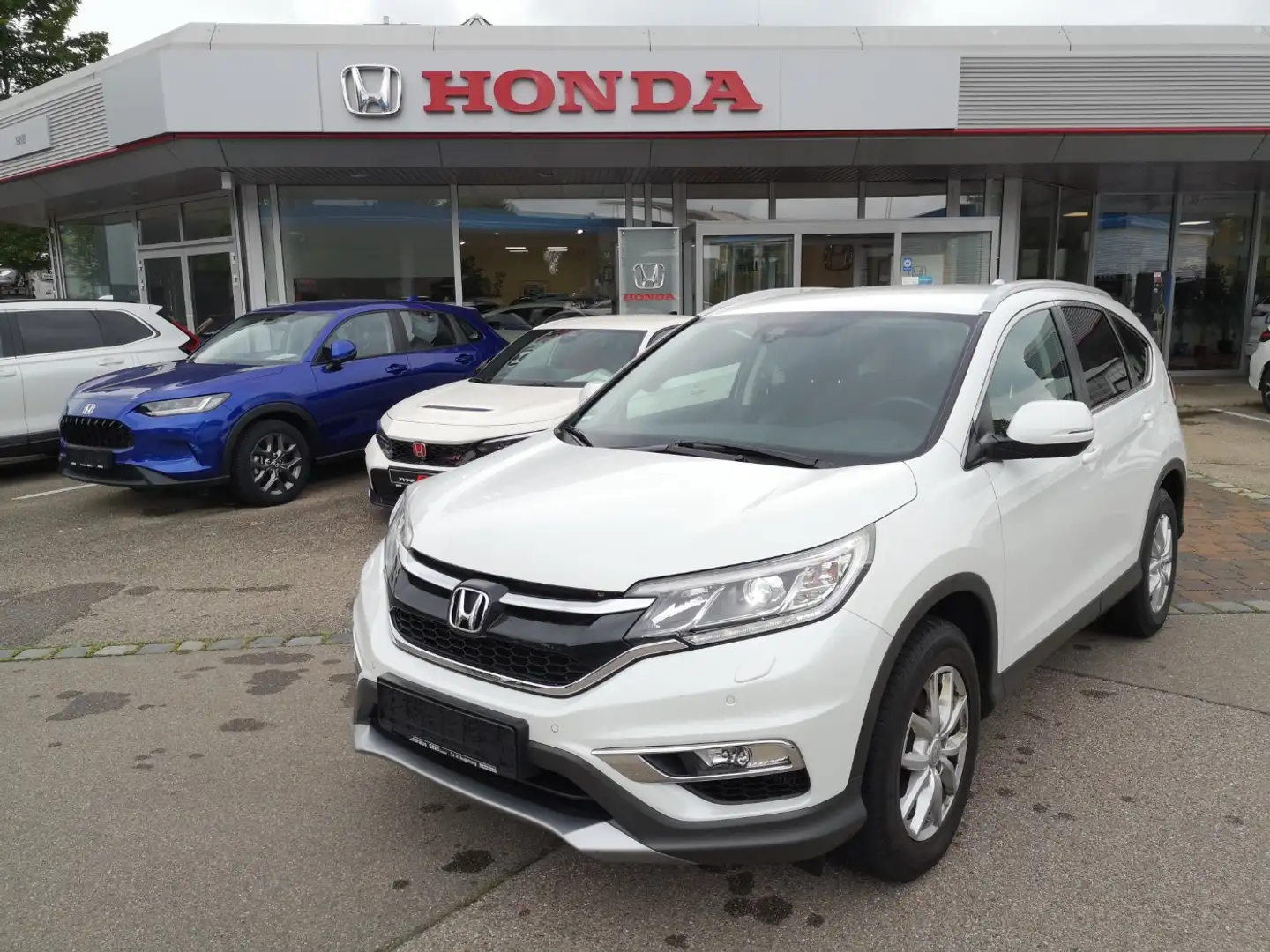 Honda CR-V 1.6 i-DTEC Lifestyle 4WD XENON+Navi+SHZ Alb - 2