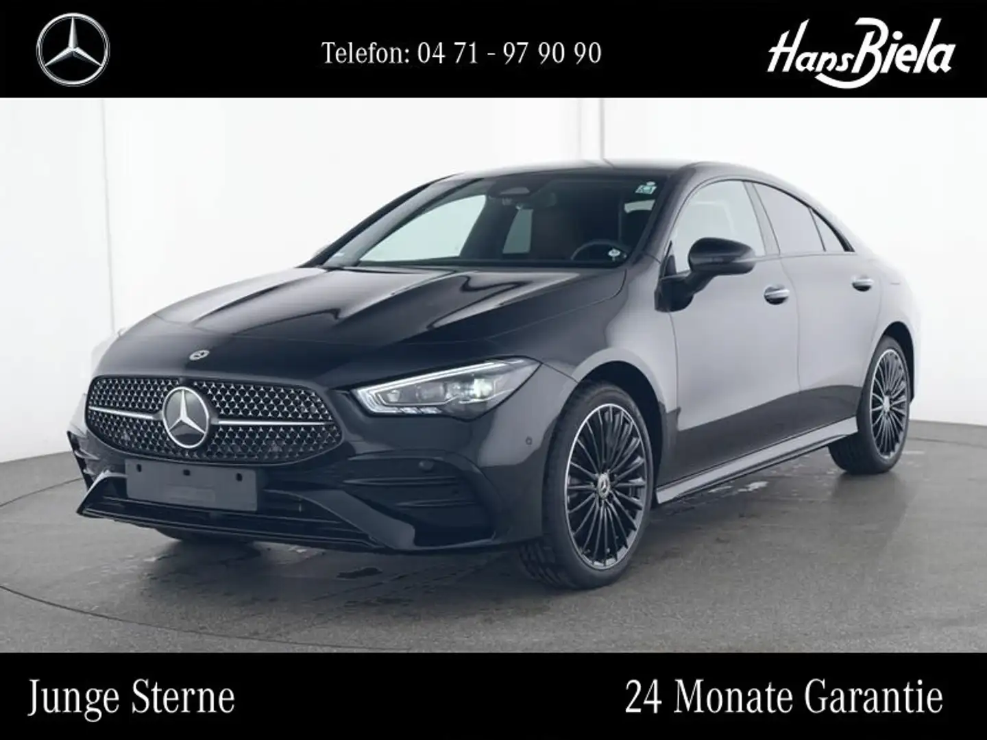 Mercedes-Benz CLA 250 CLA 250 e Coupé AMG Adv+/Night/19"/Bur/Multi/Kam Nero - 1