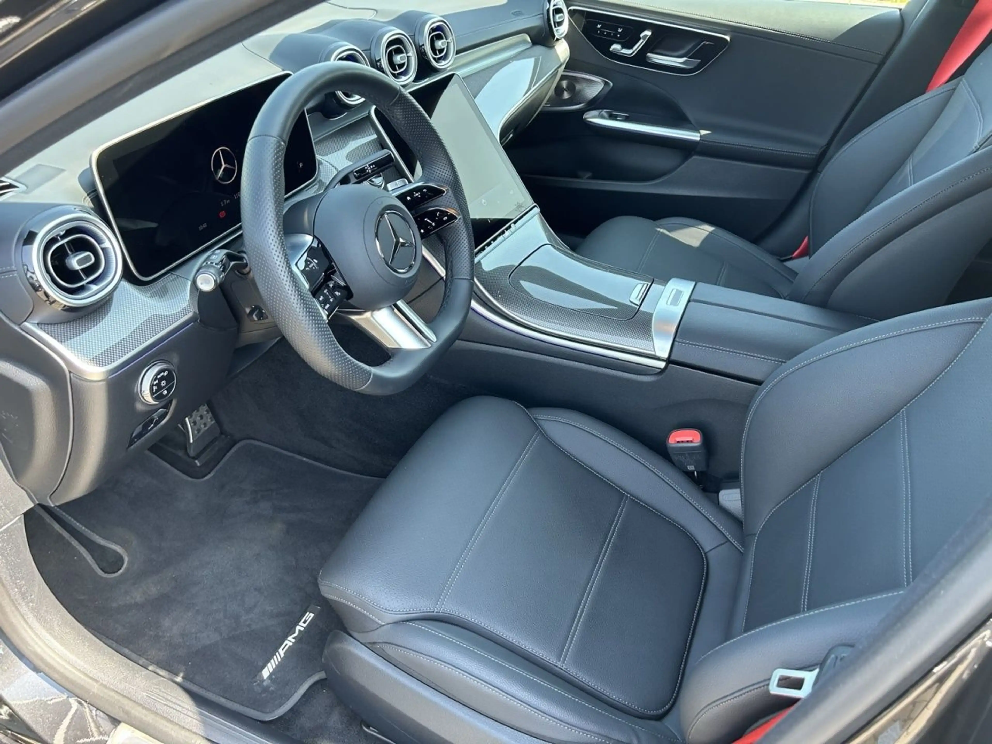 Mercedes-Benz C 400 e 4M AMG+BURM+NIGHT+DIGI LIGHT+MEMORY+TOTW — photo 12