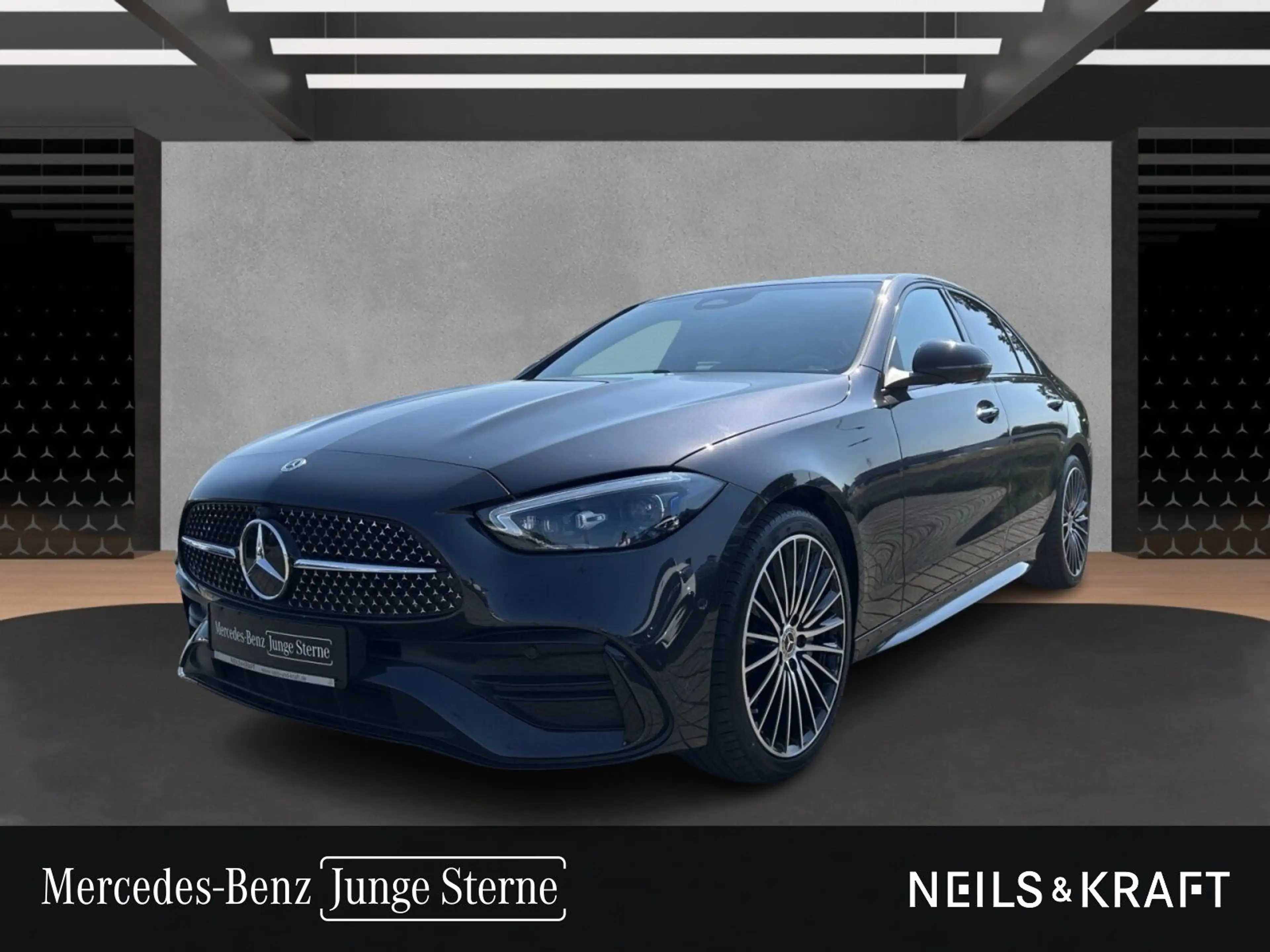 Mercedes-Benz C 400 e 4M AMG+BURM+NIGHT+DIGI LIGHT+MEMORY+TOTW