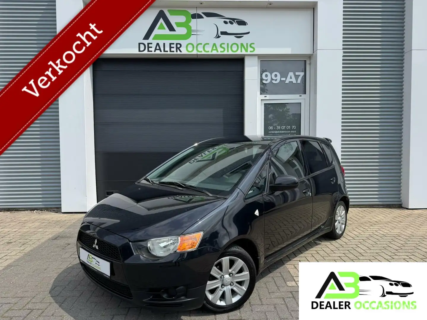 Mitsubishi Colt 1.1 Inbusiness5 DRS,Airco,Stoel verw,Apk Černá - 1